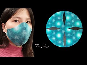 (easy) how to make a fabric face mask step by step