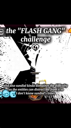 the "FLASH GANG" challenge [roblox grace]