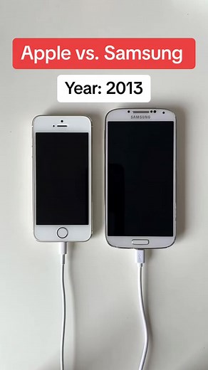 938K views · 3.1K reactions | ⏰2013: iPhone 5S vs. Samsung Galaxy S4 #android #ios | Ios Aesthetics0 | Facebook