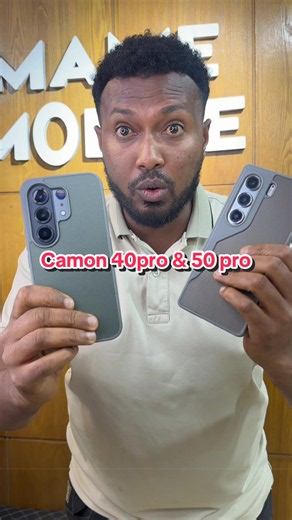 Camon 50 Pro & 40 Pro New Covers Arrive