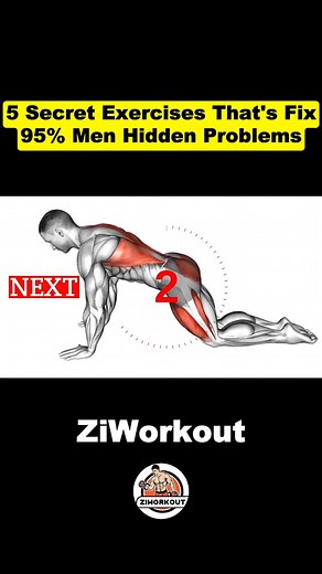 127K views · 2.2K reactions | 5 Secret Exercises That Fix 95% Men's Hidden Problems! #secret #fitness #exercise #workout #strength | ZI Workout | Facebook