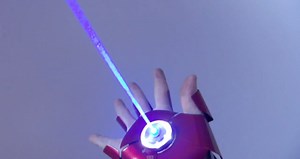 This Guy Made a Dual Laser Iron Man Glove with Sounds and Ejecting Shell