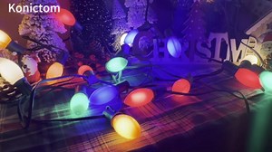 25 Pack C9 Christmas Green LED Light Bulb,Vintage Plastic C9 Ceramic Replacement Bulbs Watterproof C9/E17 Intermediate Base 0.6 Watt Great for Night Lights Christmas Patio String Lights