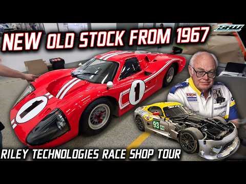 They're Building NEW 1967 Ford GT40s at Riley Technologies! (Full Factory Tour)