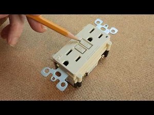 GFCI GFI Outlet -Line Load, and Where's the Red Button?