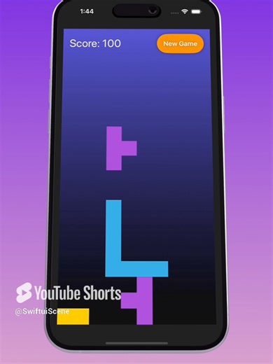 🚀 Mastering SwiftUI Tetris 🎮 _ Build Your Own Game with Professional Code & Animations! 🧩 Platform: IOS 16.0 ► Get Source Code: ► https://www.patreon.com/posts/mastering-tetris-122840275 ► Buy Me A Coffee ► buymeacoffee.com/swiftuiscene SwiftUI Tutorials, SwiftUI vs UIKit, SwiftUI Courses, SwiftUI Examples, SwiftUI Documentation, SwiftUI Performance, SwiftUI Animations, SwiftUI Combine, SwiftUI State Management, SwiftUI Integration, React Native vs Flutter, React Native vs SwiftUI, SwiftUI, S