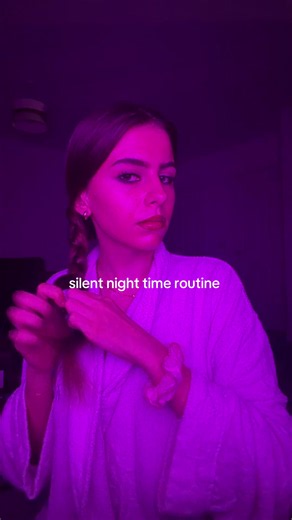 Silent Night Time Routine: Relaxing Bedtime Routine & Night Skincare