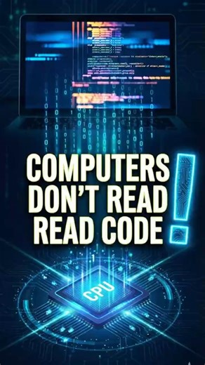 😱Computers Don’t Read Code#compiler#binary