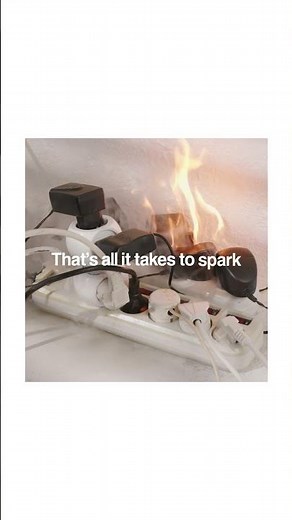 Overloaded sockets and faulty wiring are silent threats.