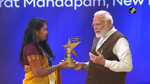 What PM Modi Told Influencer Keerthika As She Touched His Feet
