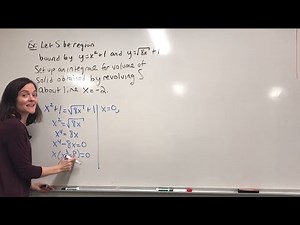 Calculus II: Volume Part 2 (Full Lecture)