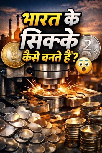 How are Indian coins made? Coin Making Process India 😱#shorts #facts #viral #coins #angst