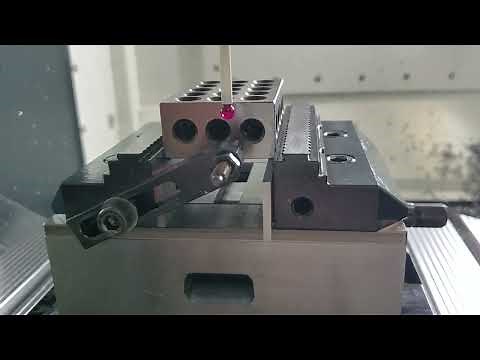 Setting Up A G54 Work Offset in a CNC Machine Using a Touch Probe and a 123 Block