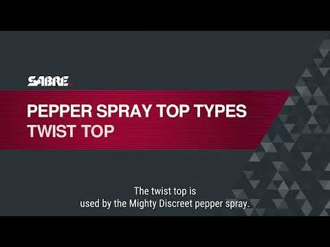 Pepper Spray Safety Tops Explained - Twist Top
