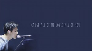 152K views · 12K reactions | [CHANYEOL] : ALL OF ME [FULL AUDIO/HQ/LYRICS] Gosh, I don't know what's going on, I can't stop listening to this cover. Chanyeol's voice is so deep, so beautiful. I think I'm kinda in love right now !!!! And the lyrics,... everything is so perfect !!!! I'M EMOTIONAL ! | Exo Nct | Facebook