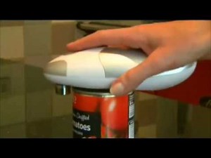 Electric Can/Tin Opener One Touch Automatic by Cooks Professional