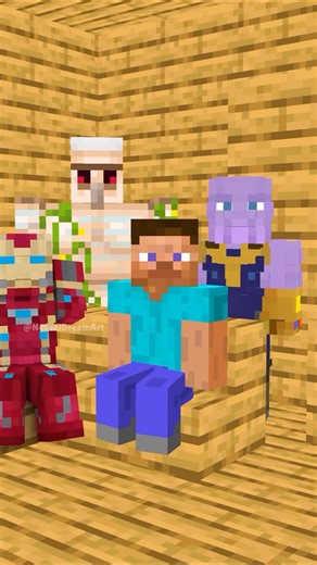 Pillager Enter Into a Nightmare #minecraft