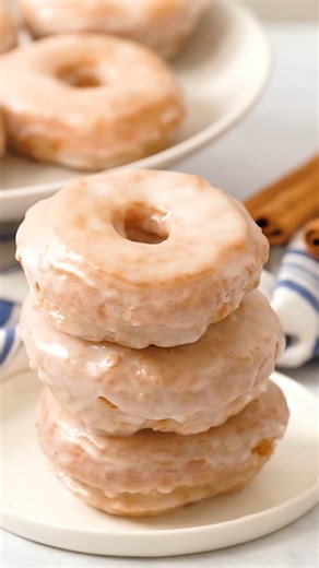 *Recipe Link in Comments* Warm Old Fashioned Cake Doughnuts fresh from the fryer are irresistible on cool mornings. | Melissa's Southern Style Kitchen