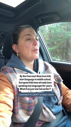 Let’s change that! 🙌 Here’s a gentle, heart-centered caption that builds awareness and curiosity while leading into your CTA naturally: ⸻ Most American kids don’t even start a second language until middle school — but by then, the brain’s natural window for easy language learning is already closing. In Europe, over 90% of kids begin early. Here in the US…it’s only 1 in 5. 🤯😱🫨😭 But our kids in our forever fluent kids community?? They’re changing that, TO-DAY. 😎💥⚡️ Inside our community, kid