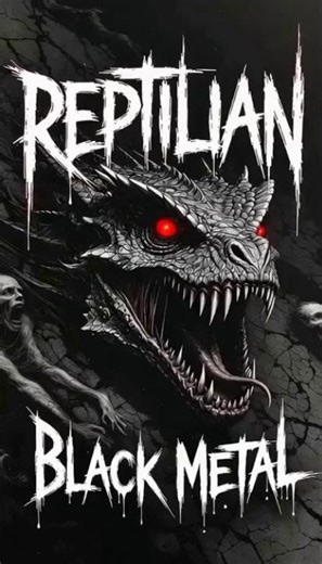 REPTILIAN BLACK METAL ❗ From the shadows, a new portal emerges #blackmetal #newchannel