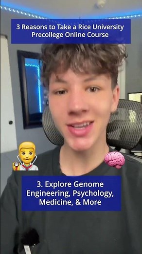 3 Reasons To Take A Course | Rice University Precollege Online Program