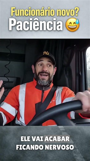 Demorou na descarga? Paciência, chofer 🙌