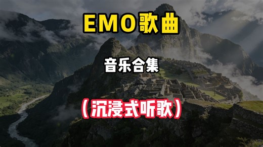 【宝藏歌单】一小时emo歌曲合集，听完就放下吧