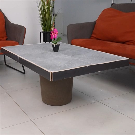 Craft your own concrete dining table! | Art & Painting