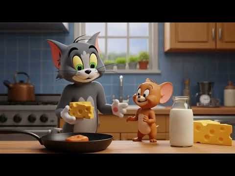 Tom and Jerry Kitchen Fight | Funny Nursery Rhyme | Kids Cartoon Animation