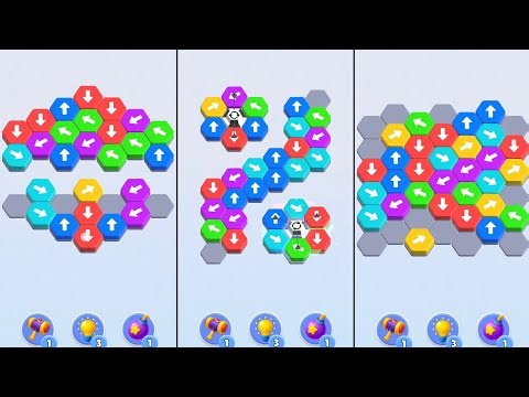 Hexa Run All Levels 41-50 Gameplay Walkthrough