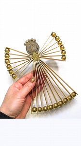2.2M views · 15K reactions |  Amazing Christmas DIY Craft Idea  #amazing #creative #christmas #christmasdecor #angel #anjo #tutorial #crafting #paperroll #popsiclestick | Day with DIY | Facebook