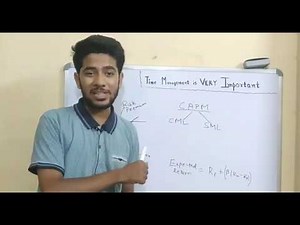 CAPM Model - Capital Asset Pricing Model | For BBA/MBA/B.Com/M.Com | Explained with Examples