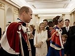 Sweet moment William and Kate return to Buckingham Palace after King's Coronation