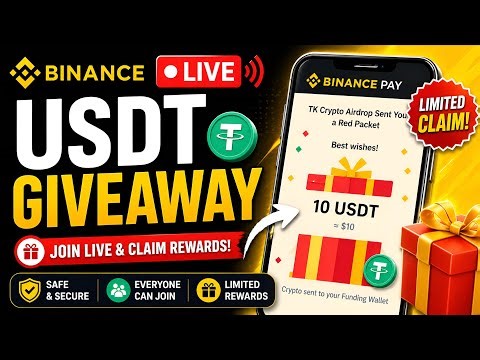 LIVE: Binance Red Packet Code Giveaway Today | USDT Rewards (Limited) 1 May 2025