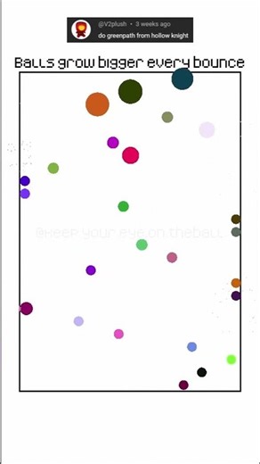 [Hollow Knight Music] Greenpath (Musical Ball Simulation)