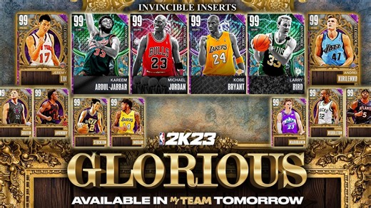 NBA 2K23 Glorious Pack: All new players released in MyTeam mode featuring Michael Jordan and Kobe Bryant