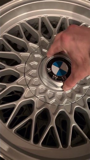 bmw style 5 bbs 3d print caps e38 wheels conversion to e28 m5 r16 8x16 #e28 #style5 #bbs