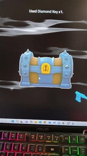 Gacha Using Diamond Key In King Legacy Part 6 | #roblox #robloxkinglegacy