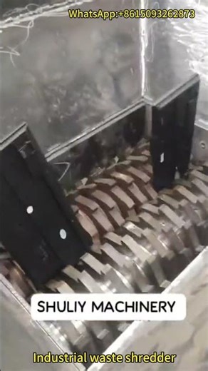 Industrial Waste Shredder | Heavy-Duty Waste Recycling & Volume Reduction | Demo