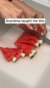 21M views · 85K reactions | Grandma taught me this Watermelon pops This original video was produced by Network Media, LLC and Zore & Tomek | Home Hacks & Easy Snacks | Facebook