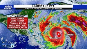 8.7K views · 51 reactions | After making landfall in Central America, Eta is expected to curve back into the Caribbean and re-strengthen. Here's the latest forecast cone: https://bit.ly/3mQIIEs | WJXT4 The Local Station / News4JAX | Facebook