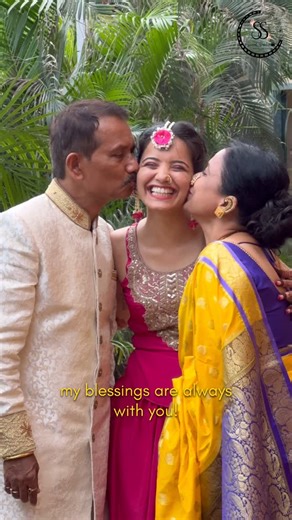 Tanvee & Aditya🧿 | The hardest goodbye is the one where love overflows in silence, and tears speak what words never could🥹💗 (emotional wedding moment,... | Instagram