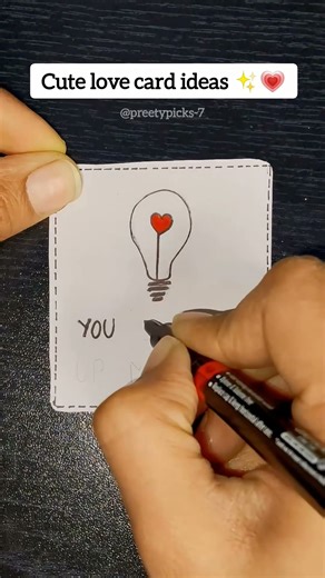 cute love card diy | love note ideas #shorts #lovenotes #diy #art
