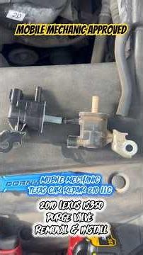 🔥 Lexus IS350 Running Rough? This Purge Valve Was the Problem 😳