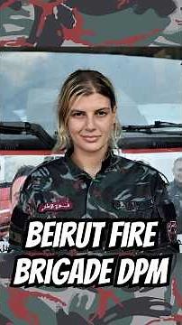 Beirut’s Firefighters Have Their Own Camo!