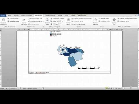 Creando un informe en Microsoft Word