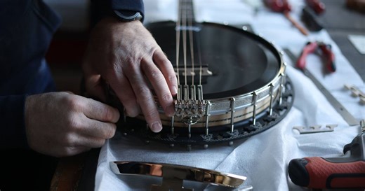 'To me the banjo is a happy instrument': a Galway family have been making banjos for 40 years