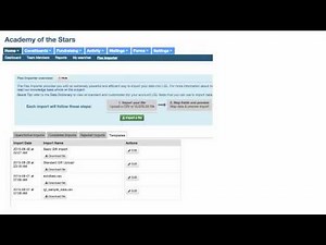 Importing and exporting data (2:05)