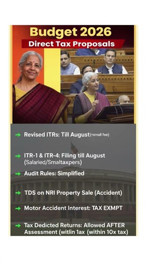 Government wants to simplify tax filing give more time and provide relief to common taxpayers.#viral