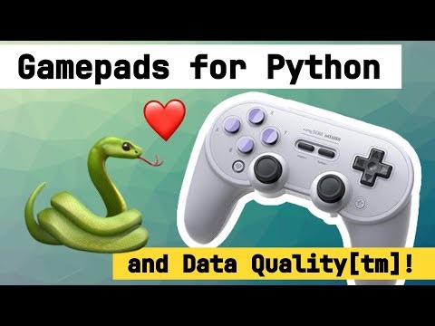 Gamepad support for Python is here!